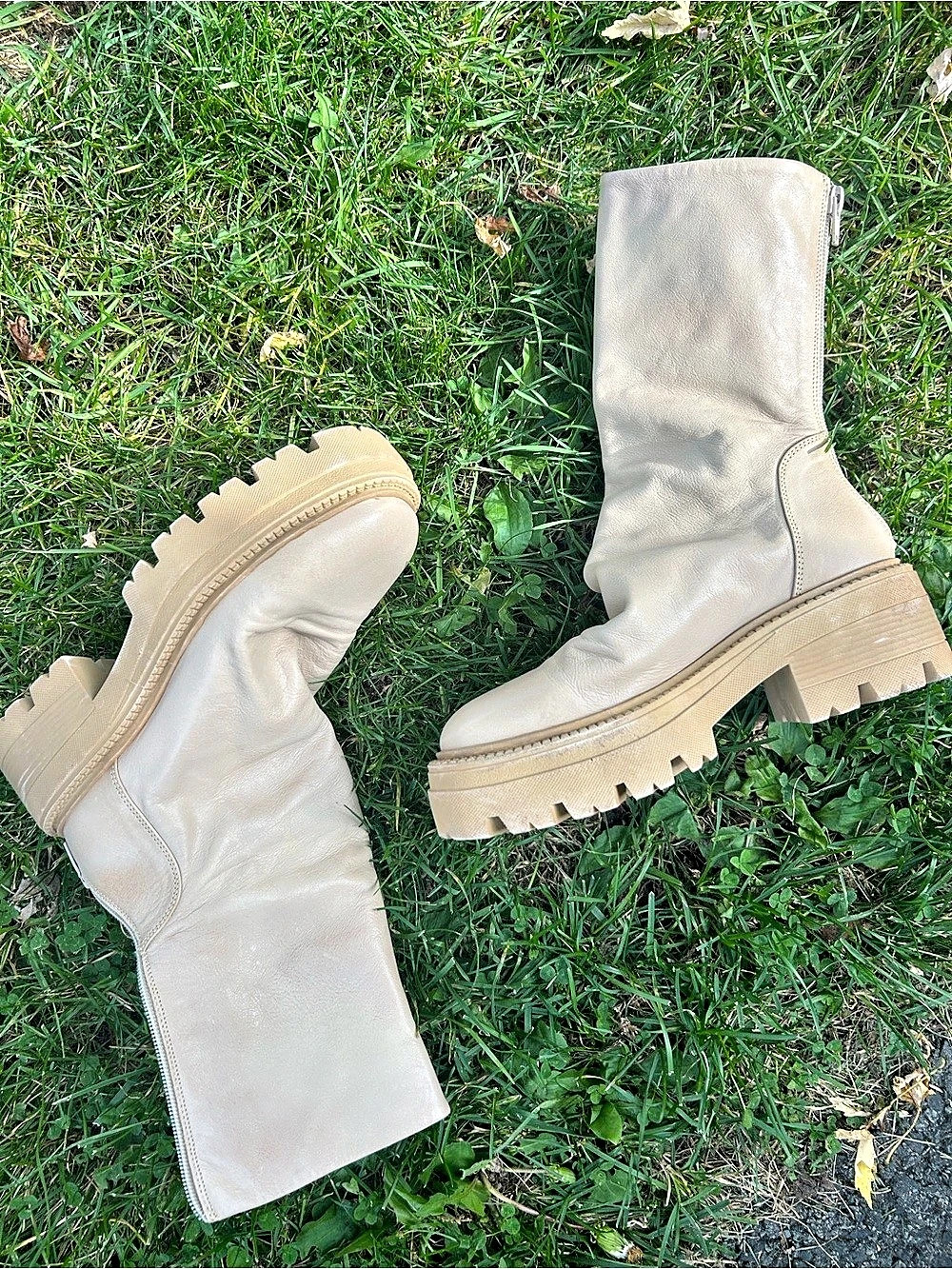 Free People Tall Leather Boots EU 36